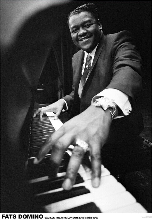 Fats Domino - London 1967 Poster, Plakat, 59.4 × 84.1 cm