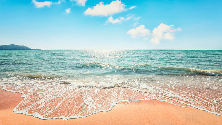 Leinwand Poster, Bilder Tropical Beach, 90 × 50 cm