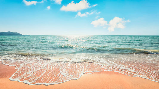 Leinwand Poster, Bilder Tropical Beach, 90 × 50 cm