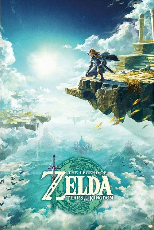 The Legend of Zelda: Tears of the Kingdom - Hyrule Skies Poster, Plakat, 61 × 91.5 cm