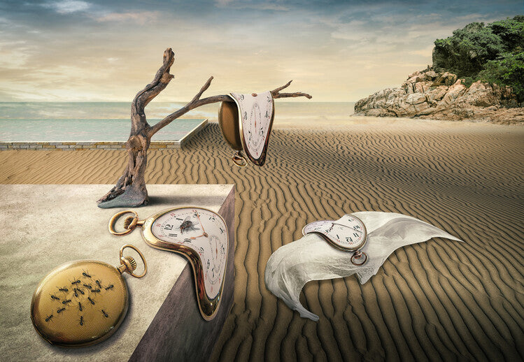 Leinwand Poster, Bilder Hommage Dali, Marcel Egger, 100 × 70 cm