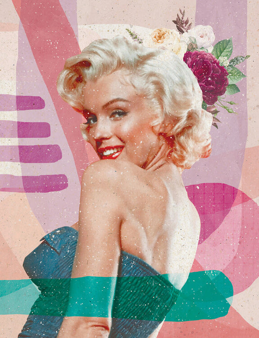 Leinwand Poster, Bilder Marilyn is Back, Aylin Demir, 70 × 90 cm