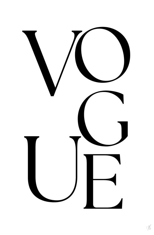 Leinwand Poster, Bilder Vogue, 60 × 90 cm
