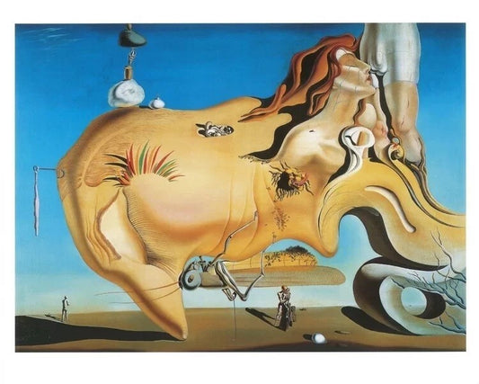 Kunstdruck Salvador Dali - Le Grand Masturbateur, Salvador Dalí, 30 × 24 cm