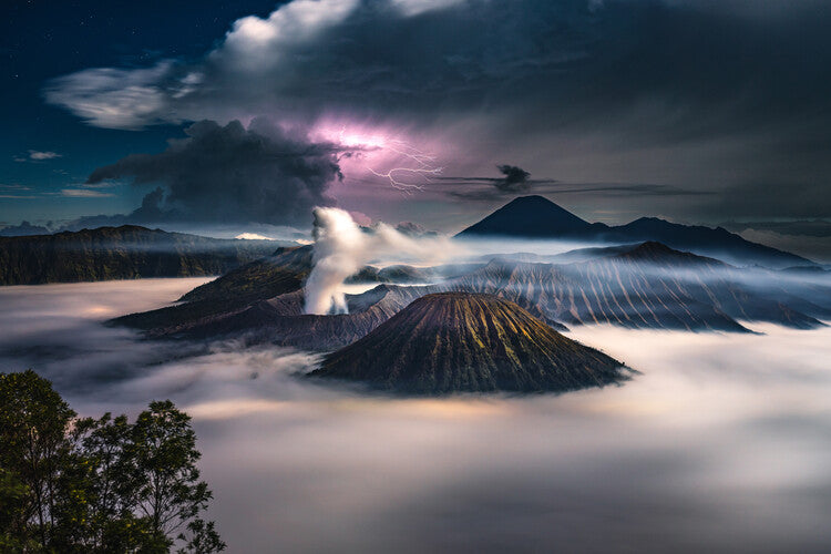 Leinwand Poster, Bilder Bromo, Francesco Riccardo Iacomino, 90 × 60 cm