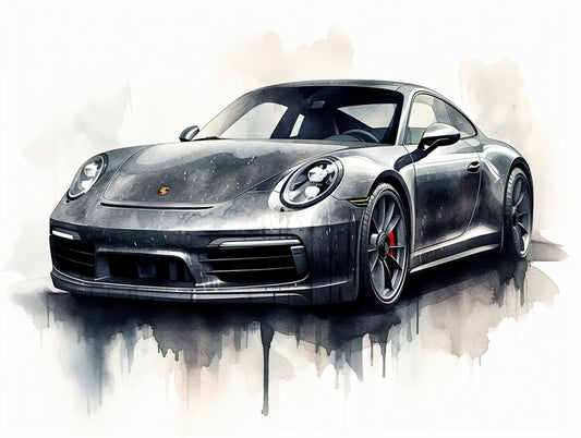 Leinwand Poster, Bilder 911 Carrera Sportcar Car, 80 × 60 cm