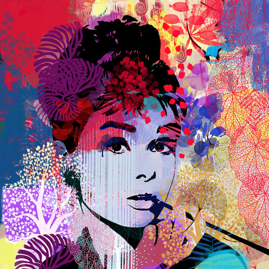 Leinwand Poster, Bilder The Muse, 70 × 70 cm