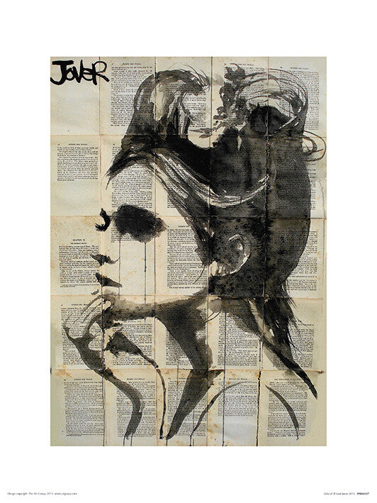 Kunstdruck Loui Jover - Etheral, 40 × 50 cm