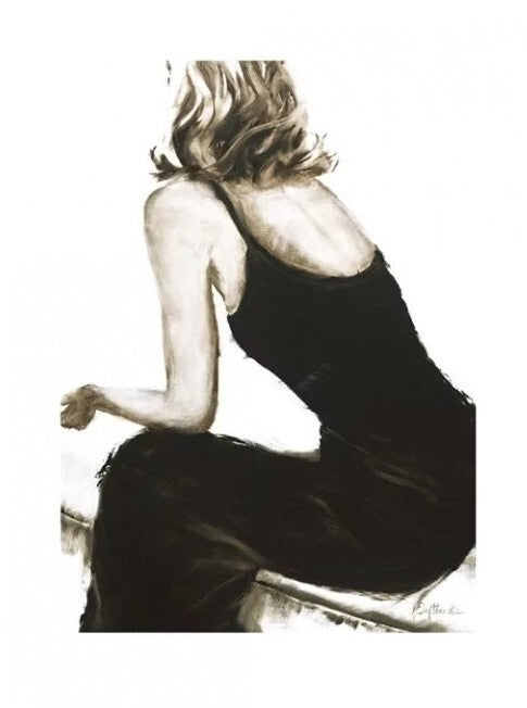 Kunstdruck Janel Eleftherakis - Little Black Dress II, 60 × 80 cm