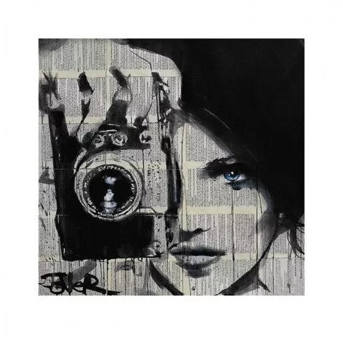 Kunstdruck Loui Jover - Focus, 40 × 40 cm