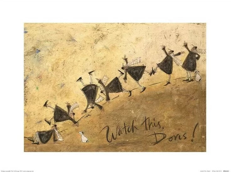 Kunstdruck Sam Toft - Watch This, Doris!, 40 × 30 cm
