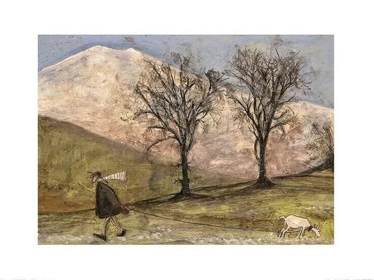 Kunstdruck Sam Toft - Walking with Mansfield, 40 × 30 cm