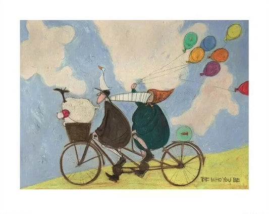 Kunstdruck Sam Toft - Be Who You Be, 50 × 40 cm