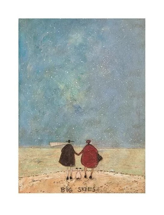 Kunstdruck Sam Toft - Big Skies, 30 × 40 cm