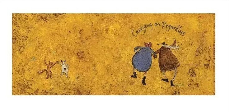 Kunstdruck Sam Toft - Carrying on Regardless II, 100 × 50 cm