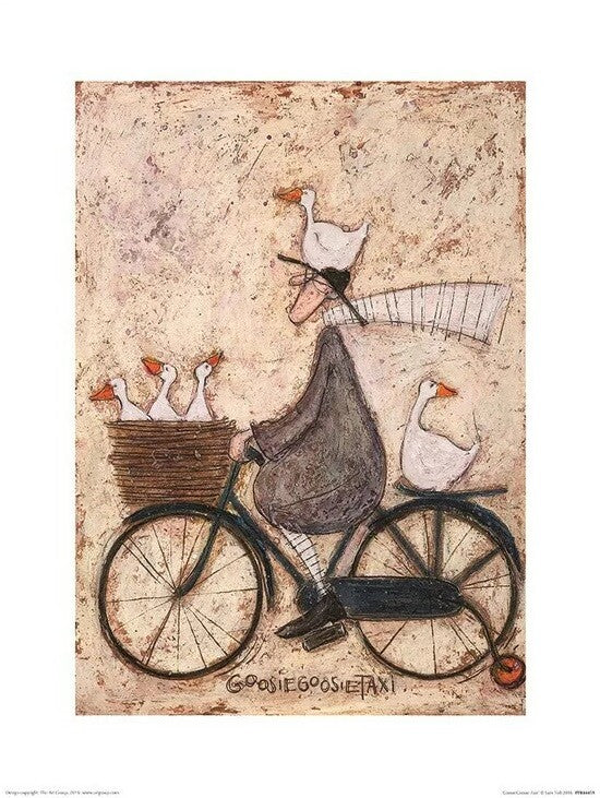Kunstdruck Sam Toft - GoosieGoosie Taxi, 30 × 40 cm