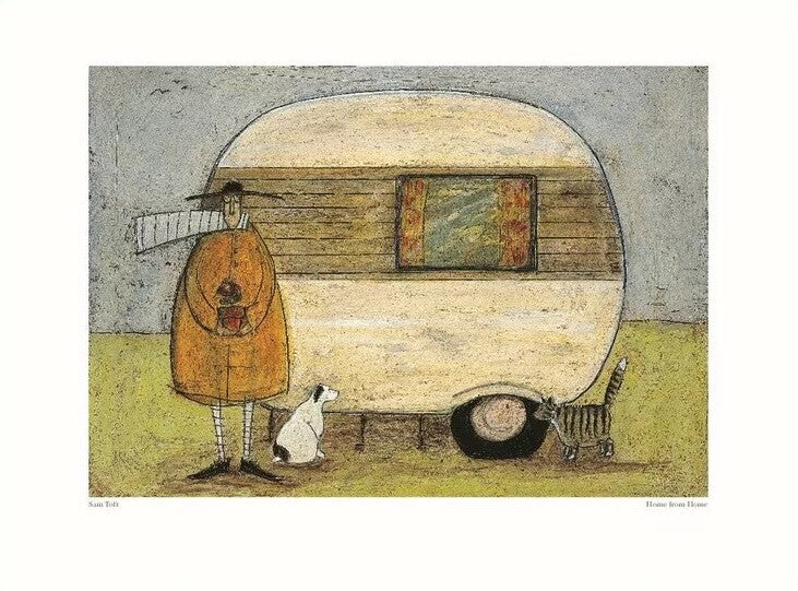 Kunstdruck Sam Toft - Home from Home, 30 × 40 cm