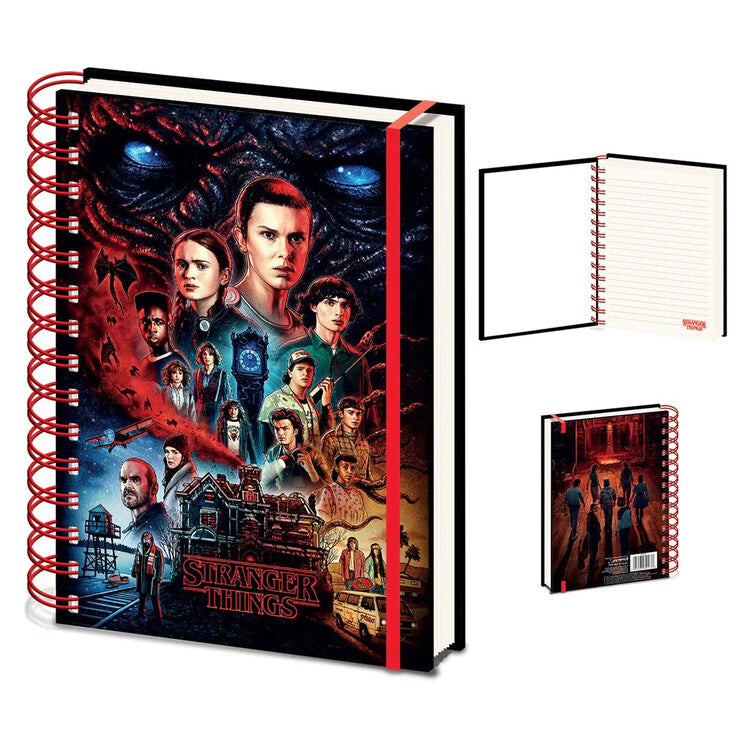 Notizbuch Stranger Things: Season 4 - Vecna, A5