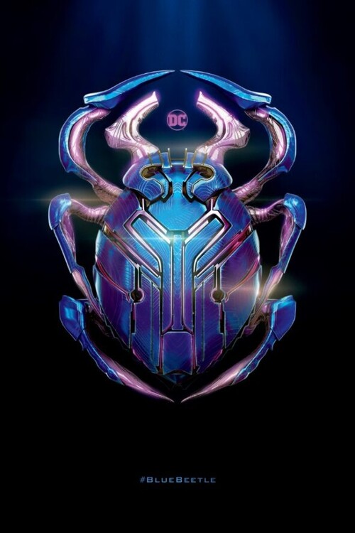 Blue Beetle - Symbol Poster, Plakat, 61 × 91.5 cm