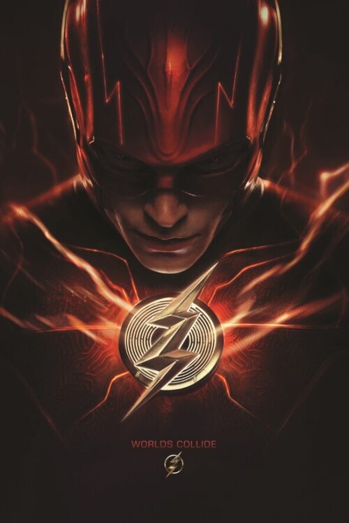 Tha Flash - Logo Poster, Plakat, 61 × 91.5 cm