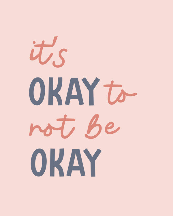 Leinwand Poster, Bilder Its Ok Not To Be Ok, Beth Cai, 70 × 90 cm