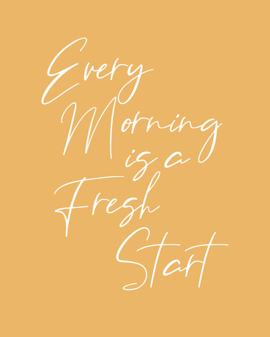 Leinwand Poster, Bilder Fresh Start, Beth Cai, 70 × 90 cm