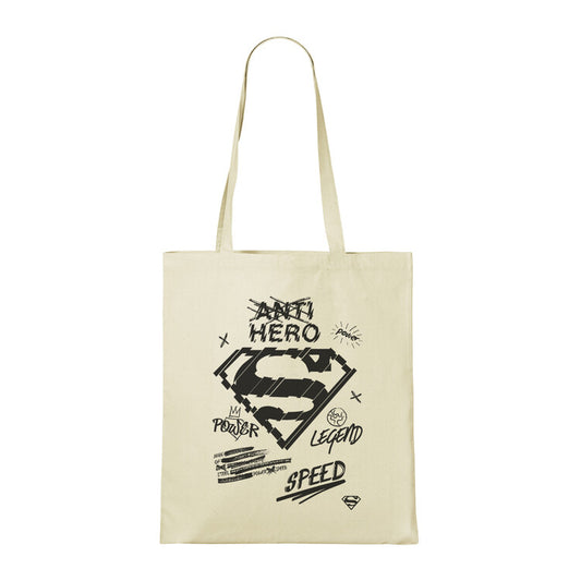 Tasche Superman - Anti Hero, 100% Baumwolle