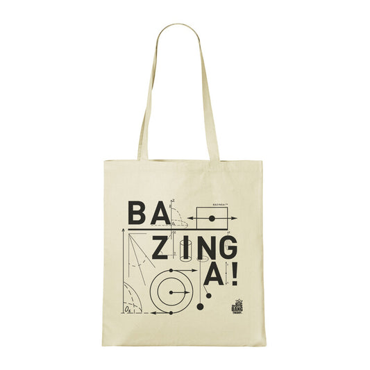 Tasche The Big Bang Theory - Bazinga, 100% Baumwolle