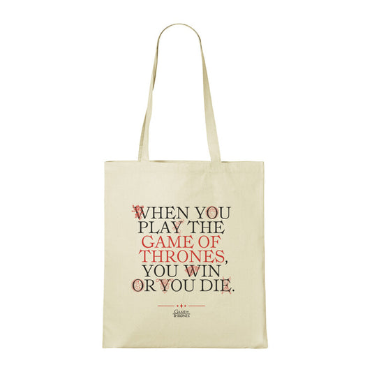 Tasche Game of Thrones - Win or Die, 100% Baumwolle