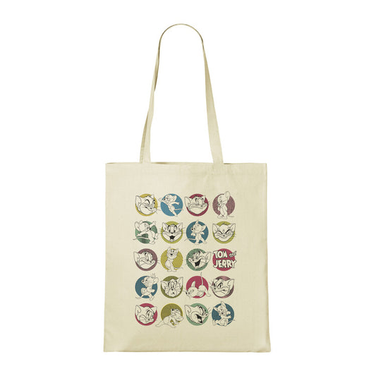 Tasche Tom und Jerry, 100% Baumwolle