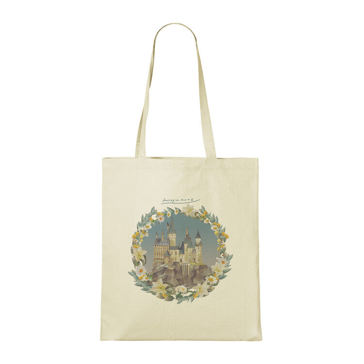 Tasche Harry Potter - Hogwarts Watercolour, 100% Baumwolle