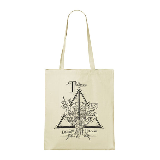 Tasche Harry Potter - The Deathly Hallows, 100% Baumwolle