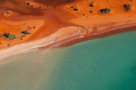 Leinwand Poster, Bilder Abstract aerial photography, Useless Loop, Western, Jennifer Martin, 90 × 60 cm