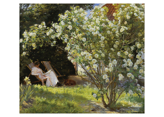Kunstdruck Marie in the Garden (The Roses), Peder Severin Kroyer, 50 × 40 cm
