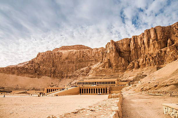 Leinwand Poster, Bilder Mortuary Temple Of Hatshepsut, donvictorio, 90 × 60 cm