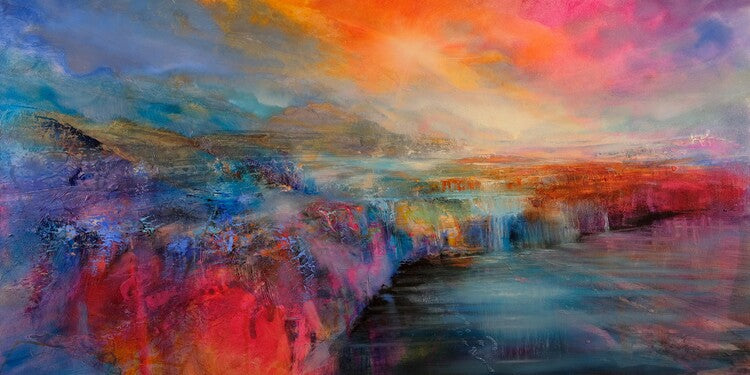 Leinwand Poster, Bilder New beginning, 90 × 45 cm