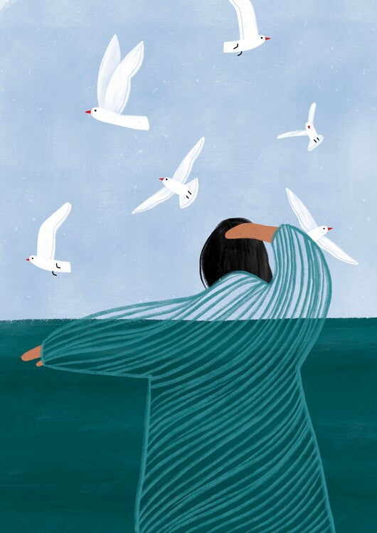 Leinwand Poster, Bilder Seaside, Bea Muller, 65 × 90 cm