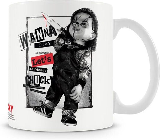 Tasse Chucky - Let‘s Be Friends, 0,33 l