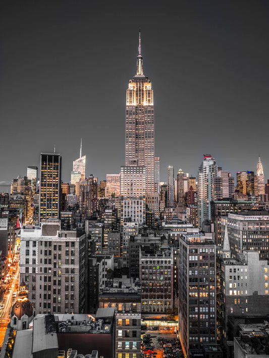 Leinwand Poster, Bilder Empire State Building, 60 × 80 cm