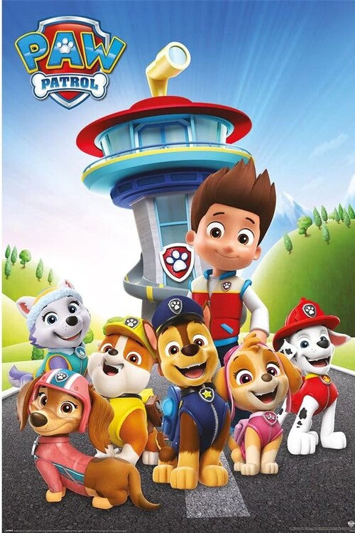 Paw Patrol - Ready for Action Poster, Plakat, 61 × 91.5 cm