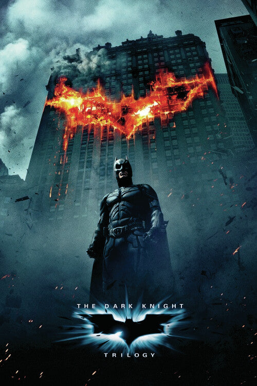 The Dark Knight Trilogy - Batman Poster, Plakat, 61 × 91.5 cm