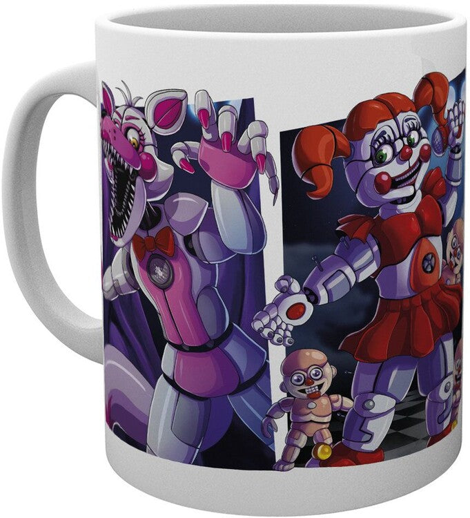 Tasse Five Nights At Freddy's - Sister Location Characters, 0,33 l