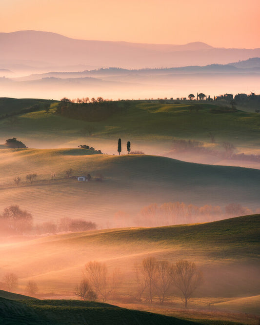Leinwand Poster, Bilder Romantic Tuscany, Daniel Gastager, 70 × 90 cm