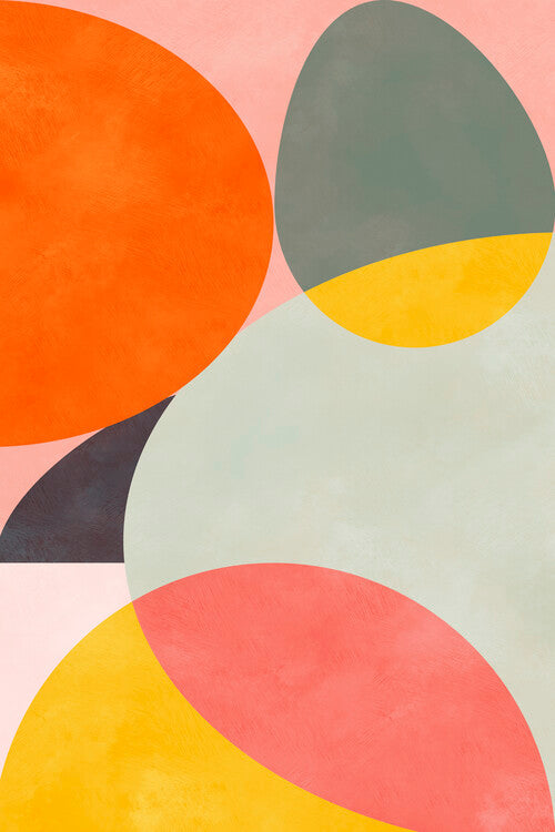 Leinwand Poster, Bilder Friendly Colors1, Ana Rut Bre, 60 × 90 cm