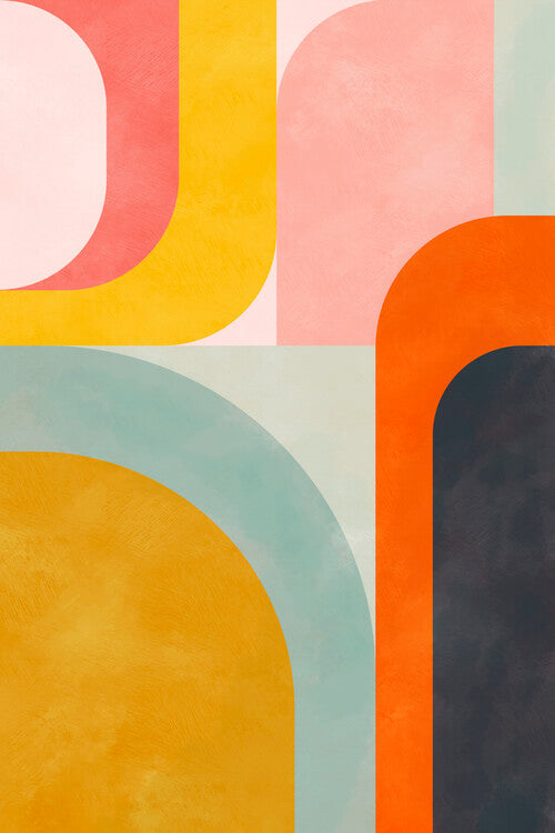 Leinwand Poster, Bilder Friendly Colors2, Ana Rut Bre, 60 × 90 cm