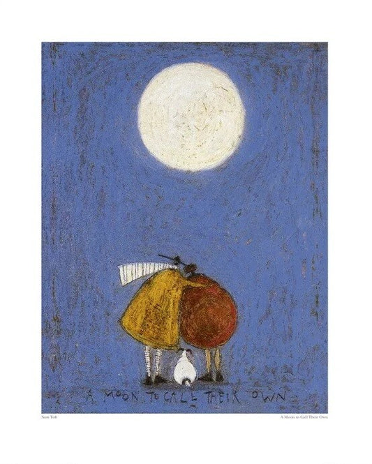 Kunstdruck Sam Toft - A Moon To Call Their Own, 30 × 40 cm