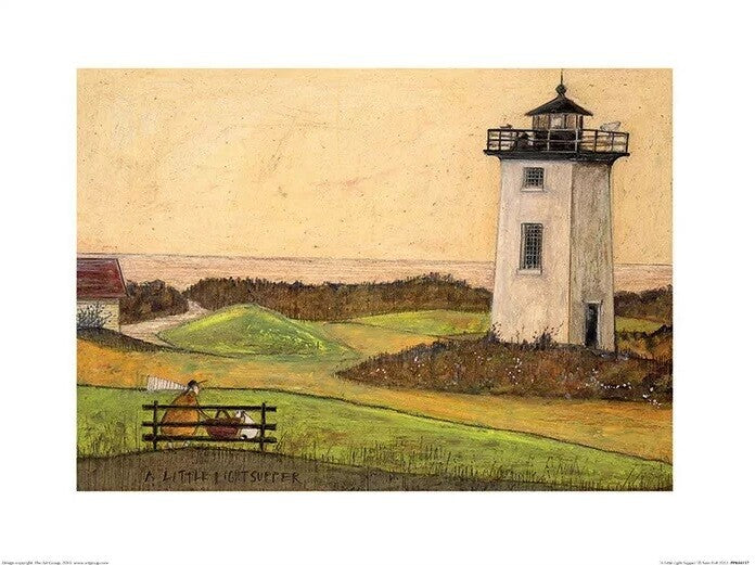 Kunstdruck Sam Toft - A Little Light Supper, 40 × 30 cm