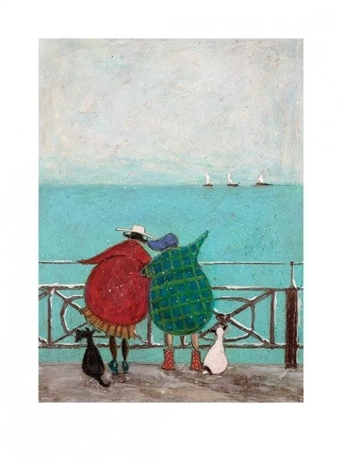 Kunstdruck We Saw Three Ships Come Sailing By, Sam Toft, 40 × 50 cm