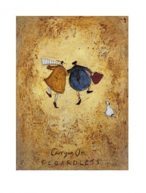 Kunstdruck Sam Toft - Carrying on Regardless, 40 × 50 cm