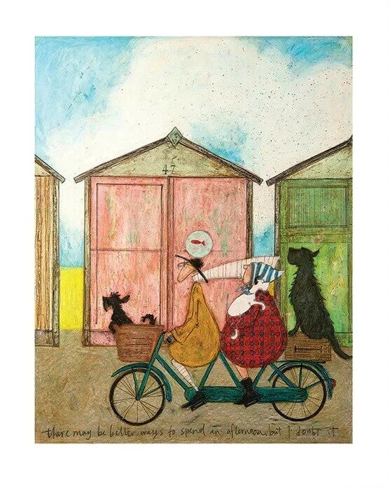 Kunstdruck Sam Toft - There may be Better Ways to Spend an Afternoon..., 40 × 50 cm